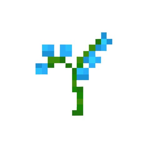 Blue Orchid Minecraft, Blue Orchid Flower, Simple Icon, Blue Orchids, Ios Icon, Orchid Flower, Cute Gifts, Ibm Logo, Orchids