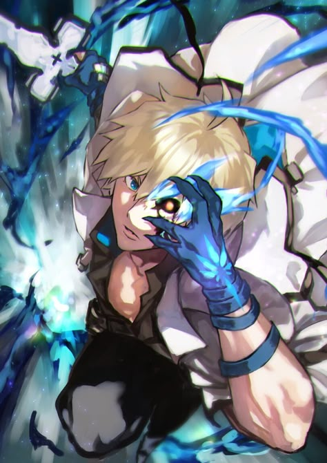 Guilty Gear Ky Kiske, Ky Kiske Icon, Ky Kiske Guilty Gear Strive, Testament Guilty Gear, Ky Kiske, Find Style, Gear Art, Heroic Fantasy, Guilty Gear