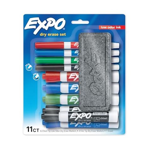 White Board Eraser, White Board Markers, Expo Marker, Organized Teachers, Ink Toner, Markers Set, Dry Erase Markers, Kindergarten Classroom, Dry Erase