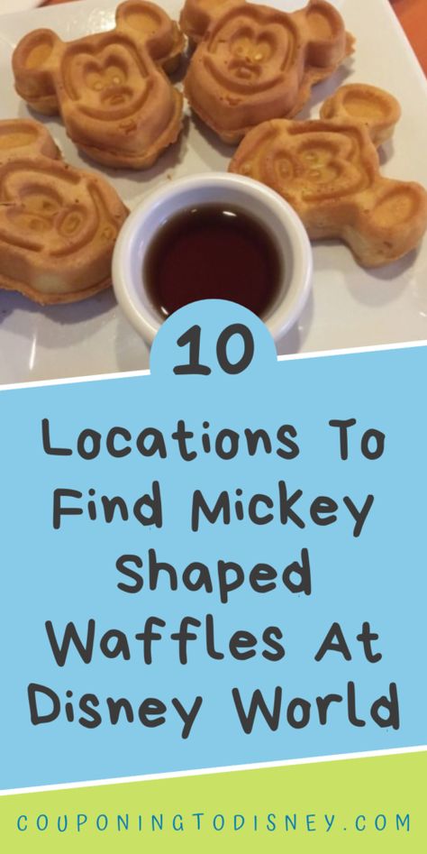 10 Locations To Find Mickey Shaped Waffles At Disney World Wdw Restaurants, Whispering Canyon Cafe, Mickey Waffles, Chef Mickey, Disney Cruise Vacation, Character Dining, Disney World Restaurants, Disney World Food, Disney Restaurants