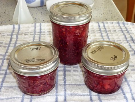 Blackberry Rhubarb Jam, Guava Jam, Yellow Apron, Rhubarb Jam, Blackberry Jam, Tuna Salad, Rhubarb, Scones, Pretty Good