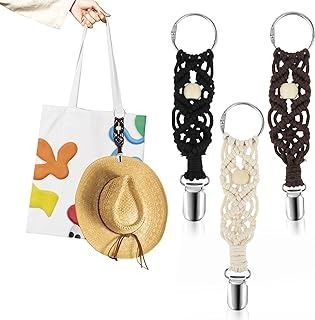 Amazon.com: Travel Accessories For Women Adjustable Cheap Hats For Travel, Hat Clip For Travel, Travel Accessories For Women, Must Have Travel Accessories, Travel Knitting, Knitting Hat, Bag Knitting, Hat Holder, Hat Clip