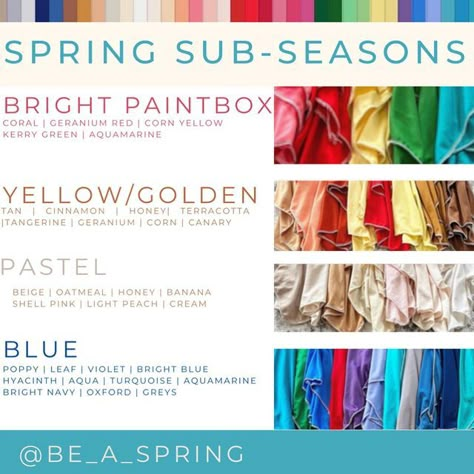 Brit | #hocspring Client on Instagram: "A question I get on a regular basis is related to sub-seasons. Whether it’s how you determine your sub-season or what colors to wear based on sun-season, it’s a hot topic. Here’s what I’ve learned and my perspective on them as a @houseofcolourusa client: 1. Sub-seasons are determined by your wow colors (the colors you wore in your after photo). The majority of you wow colors likely land within the same sub-sub-season. Not sure if your sub-season? Reach o Paintbox Spring, Winter Pallet, Light Spring Color Palette, Be More Flexible, Geraniums Red, Light Spring Colors, Colors Of Summer, True Spring, Green Aquamarine