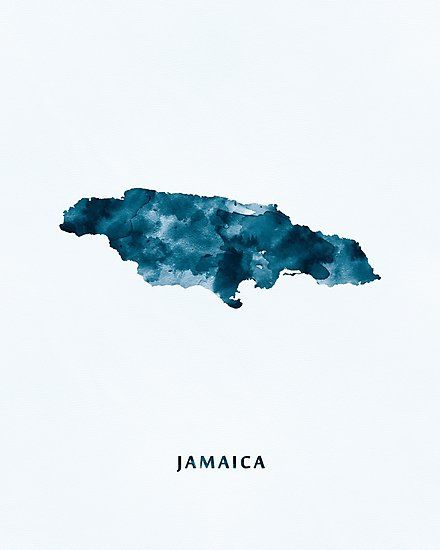 Jamaica map painted with watercolor. Jamaica is an island country situated in the Caribbean Sea. Kingston is the country's capital and largest city. Take a look at MonnPrint's online shop at Redbubble to see the products printed with this map artwork. #jamaica #jamaicamap #kingston #caribbeansea #jamaicaisland #islandofjamaica #gifts #giftideas #artprints #statemap #mapart #jamaicatravel #abstract #shopping #watercolor #redbubble #redbubbleshop #onlineshopping #travel #caribbeantravel Abstract Illustration Design, Map Of Jamaica, Jamaica Art, Jamaica Island, Map Office, Jamaica Map, Map Artwork, City Silhouette, Jamaica Travel