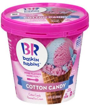 Cotton Candy Ice Cream: 5 Recipes and 5 Brands You Should Try Ice Cream Cotton Candy, Br Ice Cream, Cotton Candy Ice Cream, Baskin Robbins Ice Cream, Blue Bell Ice Cream, Candy Ice Cream, Easy Ice Cream Recipe, Cotton Candy Flavoring, Premium Ice Cream