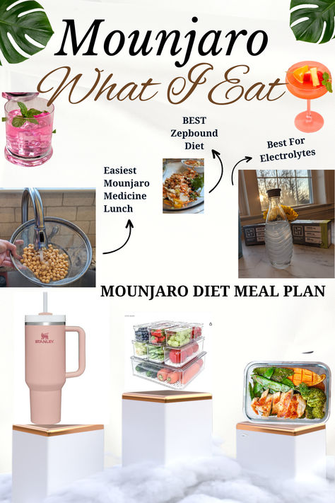 Mounjaro Diet Meal Plan What I Eat. Zepbound Diet Tirzepatide Diet Meals. Mounjaro Tips And Tricks. If you need meal ideas for semaglutide diet and  trizepitide diet. What To Eat On Zepbound, Zepbound Results, Zepbound Meals, Zepbound Meal Plan, Mounjaro Meal Plans, Mounjaro Diet, Mounjaro Medicine, Zepbound Diet, Insulin Resistance Diet Food Lists