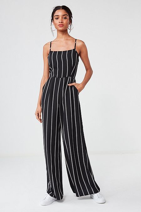 Stripe Jumpsuit Outfit, Wide Leg Jumpsuit Outfit, Pant Romper, Romper Long Pants, Jumpsuit Fitted, Fitted Jumpsuit, Jumpsuit Outfit, Long Romper, Jumpsuits And Romper