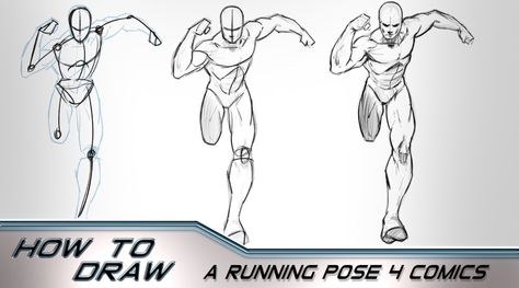 Poses Reference Running, Running Character, Character Running, Draw A Character, Cycle Drawing, Running Illustration, Drawing Poses Male, Zombie Drawings, Running Pose