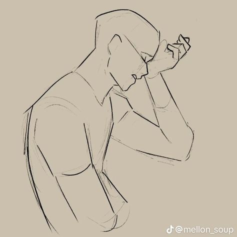 Mellon Soup, Drawing Body Poses, Body Reference Drawing, Body Pose Drawing, Poses References, Figure Drawing Reference, Body Drawing, Art Poses, Art Tutorials Drawing