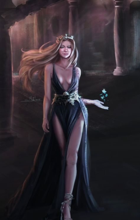 Feyre Hewn City Dress, Nesta Archeron Costume, Feyre Costume Ideas, Feyre Starfall Dress Fanart, Feyre Court Of Nightmares Dress, Gwen Acotar, Feyre Archeron Dress, Feyre Under The Mountain Dress, Feyre Night Court Outfit