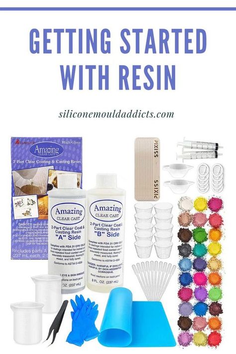 Resin Tools, Diy Resin Casting, Using Resin, Resin Art Supplies, How To Make Resin, Silicone Rubber Mold, Diy Projects Gifts, Resin Crafts Tutorial, Resin Jewelry Diy