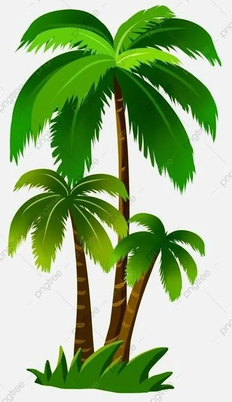 Jungle Animals Drawing, دورة حياة النبات, Palm Tree Printable, Palm Tree Drawing, Safari Animals Birthday, Cake Topper Printable, School Wall Art, Birthday Cake Topper Printable, Jungle Theme