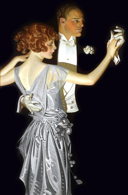 J.C.L. Leyendecker Art, Joseph Christian Leyendecker, Dance Studio Decor, Oc Poses, Pose Practice, Vintage Illustration Art, Vintage Dance, Arte Inspo, Art Et Illustration