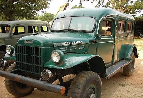 1950's Power Wagon, transport style...very similar to my "POWER PANEL." Offroad Trucks 4x4, Power Wagon For Sale, Winter Truck, Studebaker Trucks, Dodge Power Wagon, Old Pickup Trucks, Power Wagon, Dodge Trucks, Offroad Trucks