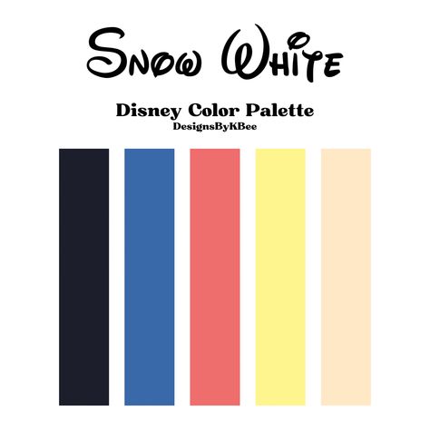 Merida Color Palette, Princess Colour Palette, Snow White Color Palette, Disney Colour Palette, Magic Kingdom Color Palette, Disney Character Color Schemes, Disney Characters Color Palette, Disney Color Palette Character Design, Disney Castle Color Palette