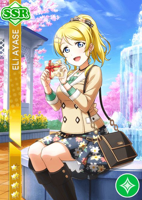 #1138 [SSR] Eli Ayase Music Rhythm Games, Dia Kurosawa, Mikaela Hyakuya, Love Live, Ely, Animation Studio, Awesome Anime, All Anime, Anime Love