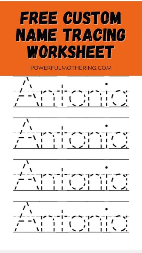 Free Name Tracing Generator Free Name Trace Printables, Dotted Names To Trace, Editable Name Practice Free Printable, Traceable Name Free Printable, Learn To Write Name, Tracing Names Free Printable, Name Tracers Free Printable, Name Tracing Practice Free Printable, Free Name Tracing Printables