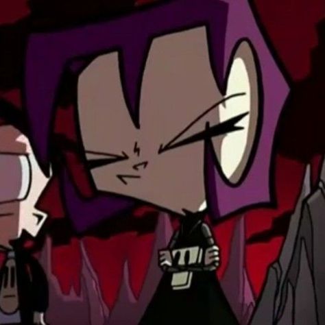 Gaz Pfp Invader Zim, Gir Invader Zim Icons, Gaz Invader Zim, Gir Invader Zim Pfp, Gir Pfp, Invader Zim Pfp, Zim Pfp, Jhonen Vasquez, Invader Zim Characters