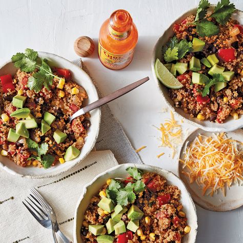 Slow-Cooker Southwest Quinoa Bowls