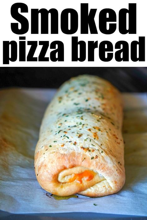 Traeger Pizza, Frozen Bread Dough Recipes, Smoked Pizza, Yeast Dinner Rolls, Rhodes Recipes, Traeger Cooking, Smoked Vegetables, Traeger Smoker, Homemade Pizza Rolls