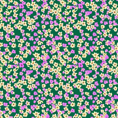 a green background with purple and yellow flowers, a jigsaw puzzle by Kanzan Shimomura, behance contest winner, generative art, repeating pattern, made of flowers, creative commons attribution Green And Purple Pattern, Colour Picker, Flowers On Green Background, Purple And Yellow Flowers, Apple Watch Wallpapers, Flowers Creative, Watch Wallpapers, Pink And Yellow Flowers, Contest Winner