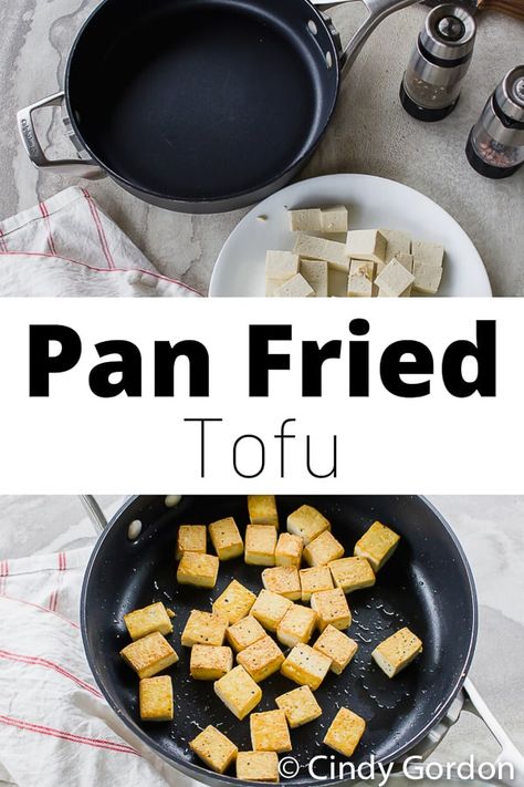 Stove Top Tofu, Tofu Skillet, Prepare Tofu, Tofu Snacks, Tofu Bites, Tofu Press, Vegetarian Drinks, Tofu Breakfast, Vegetarian Grilling