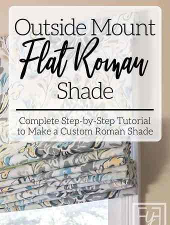 Outside Mount Roman Shades, Window Coverings Diy, Roman Blinds Diy, Shade Tutorial, Diy Window Shades, Roman Shade Tutorial, Faux Roman Shade Valance, Diy Roman Shades, Faux Roman Shades