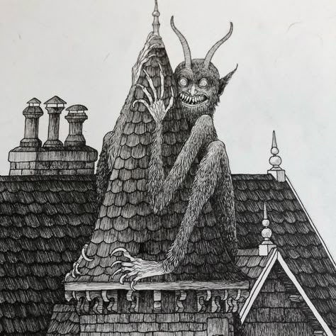 John Kenn Mortensen on Instagram: "Work in progress #johnkennmortensen #dreamhomes #darkart #horrorart #donkenn #workinprogress" John Kenn Mortensen, Pi Art, John Kenn, Black Ink Art, Horror Drawing, Macabre Art, Unusual Art, Scary Art, Creepy Art