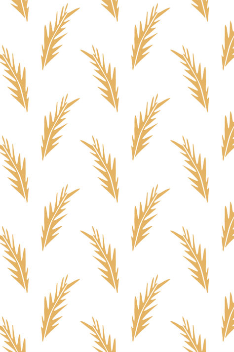 A simple pattern of golden-yellow wheat stalks standing tall, evoking a sense of a fruitful, blessed harvest in a sunlit field. Golden Wheat, Stand Tall, Golden Yellow, Simple Patterns, Wheat, Sense, Thanksgiving, Yellow, Pattern