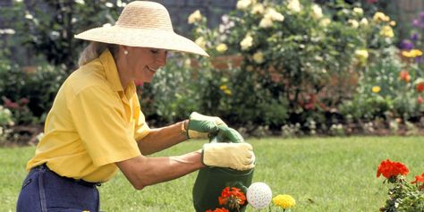 Senior Gardening, Mommy Photoshoot, Gardening Outfits, Bulbs In Pots, Dad Painting, Women Gardening, Garden Home Ideas, Pruning Plants, Bulb Planting