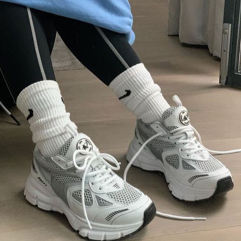 AXEL ARIGATO on Instagram: “The Marathon Runner in white as seen by @chelseahhastingsx 👟 Now restocked at axelarigato.com” Axel Arigato Marathon Runner, Axel Arigato Sneakers, Marathon Runner, Runners Shoes, Shoe Wishlist, Axel Arigato, Marathon Runners, Hype Shoes, Girly Shoes