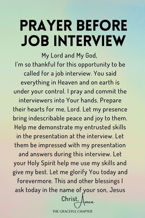 Prayer before job interview - prayers for job interview Prayers For An Interview, Question To Ask At A Job Interview, Questions And Answers For Job Interviews, Pray For New Job, Praying For Job Interview, Job Interview Strength Examples, Quotes For Job Interview Inspiration, Tips For A Job Interview, Prayers Before Job Interview