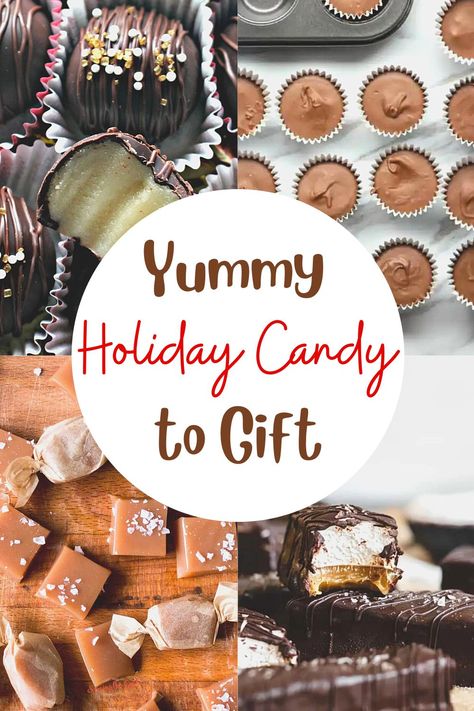 It's the most wonderful time of the year, and if you're looking for some of the best Christmas candy recipes then we've got you covered. Making homemade candy gifts for the holiday doesn't need to be hard so we've gathered together some recipes to help make it easy! #christmas #christmascandy #homemadegifts Candy To Make At Home, No Bake Candy Recipes, Christmas Candy Recipes Easy, Crockpot Candy Recipes Christmas, Homemade Candy Gifts, Candies For Christmas, Christmas Bonbons, Homemade Hard Candy, Best Christmas Candy