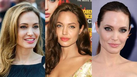 Angelina Jolie's Clever Makeup Advice You Can Incorporate Into Your Own Teal Eyeliner, Angelina Jolie Makeup, Subtle Makeup, Makeup Advice, Jet Black Hair, Brown Lipstick, Neutral Eyeshadow, Makeup Eyes, Translucent Powder