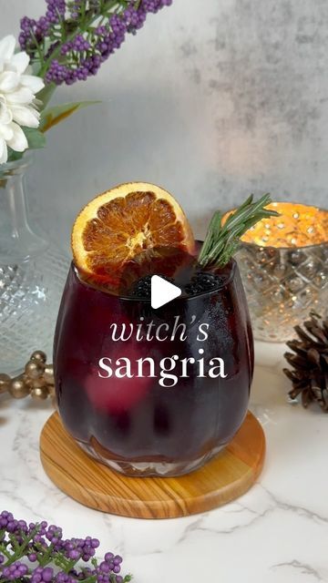 Halloween Sangria, Just Yourself, Halloween Party Planning, Fall Fruit, Halloween Cocktails, Fall Fruits, Fall Cocktails, Halloween Drinks, Triple Sec