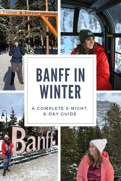 Banff Winter Itinerary, Banff Winter Outfit, Banff Winter, Snow Vacation, Canada Snow, Canada Vacation, Canada Trip, Yoho National Park, Banff Canada