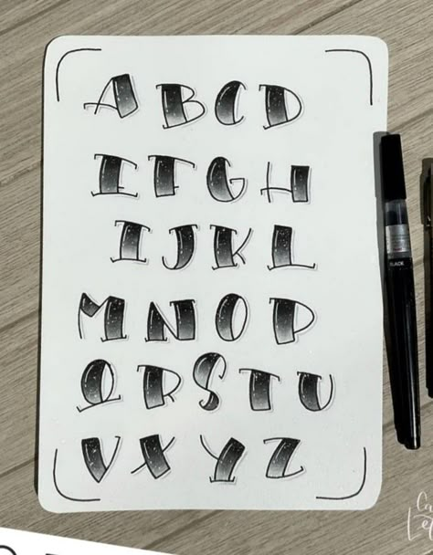 Cool Fonts Alphabet Creative Hand Lettering, Font Styles Alphabet Calligraphy, Cool Fonts Alphabet Creative, Different Fonts Styles Alphabet, Bold Lettering Fonts, Hand Lettering Alphabet Fonts Creative, Alphabet Fonts Creative, Cool Writing Fonts, Cool Lettering Fonts