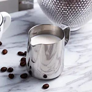 Stainless Steel 150ml/5oz Steamed Milk, Kitchen Cups, Coffee Barista, Frothing Milk, Milk Frother, Frothing Pitcher, Latte Art, Espresso Coffee, Milk Jug