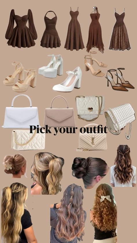 Outfit Picker, Brown Outfit