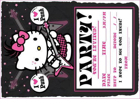 Y2k Graduation, Punk Cartoon, Bday Party Invitations, 21st Birthday Invitations, Bday Invitations, 2024 Halloween, Y2k Party, Flyer Ideas, Scene Kids