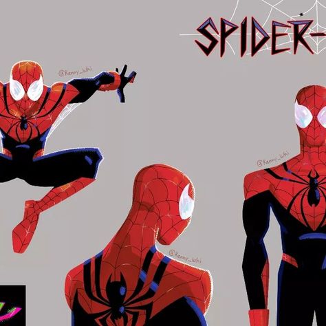 Kenny_whi on Instagram: "I wanted to redesign my SpiderSona I updated the web shooters, webwings, and back logo. The original Suit had a red spider in the back, but it looked slightly off. So I decided to change it. #spiderverse #spiderman #SpiderMan2 #spidermanart #spidermanacrossthespiderverse #marvel #comic #digitalpainting #digitalillustration #spidersona #artistsoninstagram #marvelcomics #art #drawing #doodle #sketching" Spiderman Redesign, Spiderman Back, Original Spiderman, Web Shooters, Spider Sona, Spiderverse Spiderman, Spiderman Suits, Man Suits, Red Spider