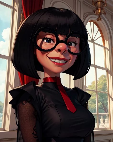 Edna Incredibles Wallpaper, Edna Mode Aesthetic, Edna Incredibles, Incredibles Wallpaper, Big Hero6, Mode Aesthetic, Edna Mode, Pixar Movies, Anime Pictures