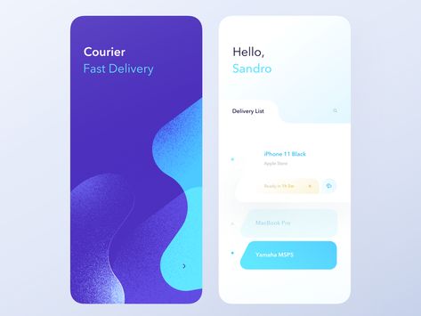 Delivery App  Splash Screen Order List App Splash Screen, Splash App, App Design Trends, Ui Ux 디자인, Android App Design, Splash Images, Mobile App Design Inspiration, App Interface Design, Splash Screen