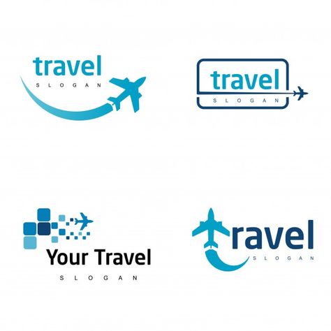 Travel Slogans, Travel Agency Logo, Airplane Icon, Holiday Logo, Stationery Business Card, Travel Icon, Food Graphic Design, Travel Stickers, Online Logo