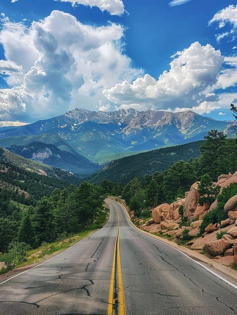 Majestic Mountain Views Pikes Peak Colorado, Pikes Peak, Breathtaking Beauty, Mountain Views, Mountain View, Colorado, National Parks, Beauty