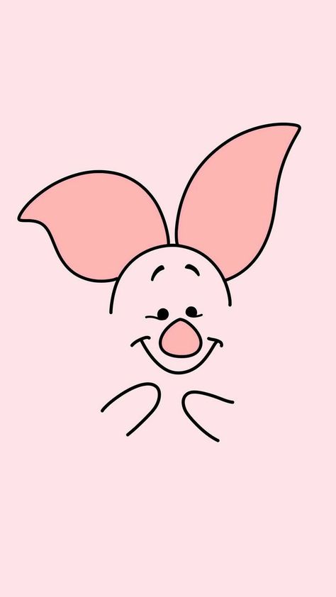 Pig Wallpaper, Cute Winnie The Pooh, Karakter Disney, Funny Iphone Wallpaper, Disney Phone Wallpaper, Mickey Mouse Wallpaper, Wallpaper Android, Cartoon Wallpaper Iphone, Wallpaper Iphone Disney