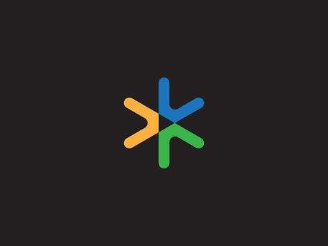 Letter K Asterisk Logo by Lutfy Zein on Dribbble Asterisk Logo, K Letter Logo, Typo Logo Design, Design With Letters, Lettermark Logos, K Logos, Energy Logo, Typo Logo, Symbol Design