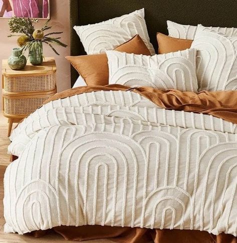 Simple Bed Designs, Boho Duvet Cover, Boho Duvet, Simple Bed, Comforter Cover, Cotton Duvet Cover, Cotton Duvet, Room Inspiration Bedroom, Dream Bedroom