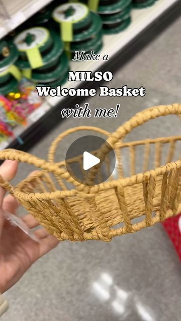 briana on Instagram: "Make a MILSO Welcome Basket with me! My husband’s buddy just got married and his wife is moving here soon! Moving from home into this crazy life we live can be challenging. A small gesture of welcome can help to make the transition a tiny bit easier! A few small items are perfect, and then add a gift card to a local restaurant you love or a bottle of wine to welcome your new friend to the family! #milso #milsolife #airforcewife #armywife #navywife #spaceforcewife #militarywife" Welcome Home Gift Basket, Welcome Basket, Just Got Married, Welcome Baskets, Airforce Wife, Welcome Home Gifts, Navy Wife, A Bottle Of Wine, Army Wife