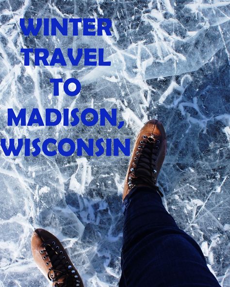 Travel the World: Madison Wisconsin is a fun winter travel destination, offering snow shoeing, outdoor ice skating, hockey, and an indoor farmer's market. Ice Skating Hockey, Snow Shoeing, Wisconsin Winter, Outdoor Ice Skating, Cold Christmas, Winter Travel Destinations, Solo Travel Destinations, Wisconsin Travel, Us Travel Destinations